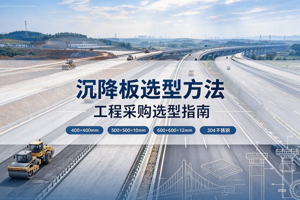 肥西沉降板选择方法