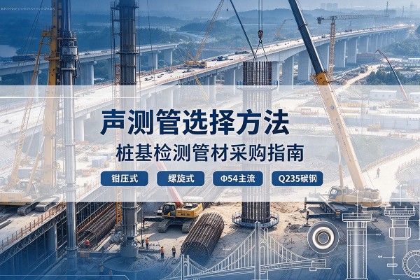肥西声测管选型标准