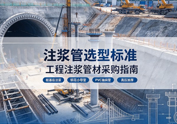 肥西注浆管选型标准